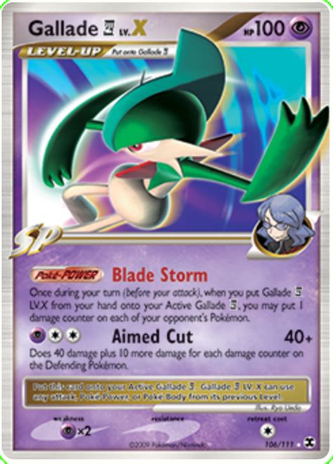 gallade lv x|Gallade 4 LV.X (Rising Rivals 106) .